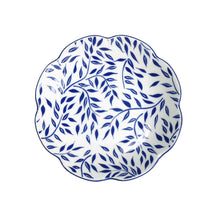 Load image into Gallery viewer, SKU# A180-NYM20826 - Olivier Blue Deep Soup/Cereal Bowl - Shape Nymphea - Size: 7&quot;
