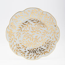 Load image into Gallery viewer, SKU# B220-NYM20583 - Olivier Gold Dessert Plate - Shape Nymphea - Size: 8.5&quot;
