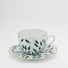 Load image into Gallery viewer, SKU# R300-NYM12010 - Olivier Green Tea Cup - Shape Nymphea - Size: 6.75oz
