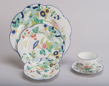 Load image into Gallery viewer, SKU# T200-NYM20805 - Paradis Bleu Tea Saucer - Shape Nymphea
