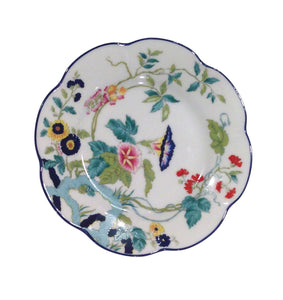 SKU# B160-NYM20805 - Paradis Bleu Bread & Butter - Shape Nymphea - Size: 6.25" *